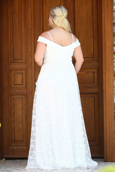 Off-Shoulder A-line Mother of the Brides Dress