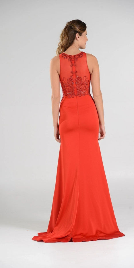 Fit and Flare Evening Gown