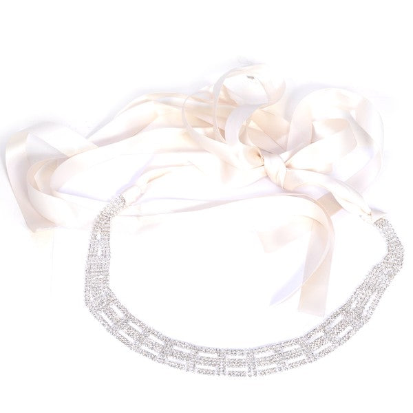 Bridal sash belt