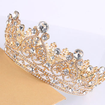 Rhinestone Crown Hair Accessories L2808