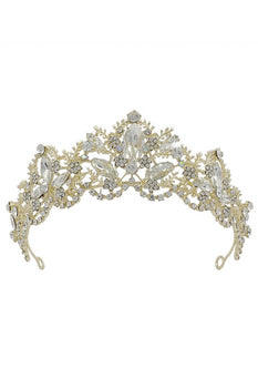 Rhinestone Crown Headband L3362