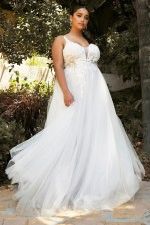 fairy tale a-line bridal gown