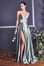 A-line gown