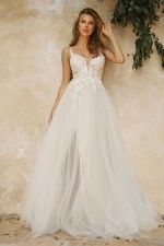 fairy tale a-line bridal gown