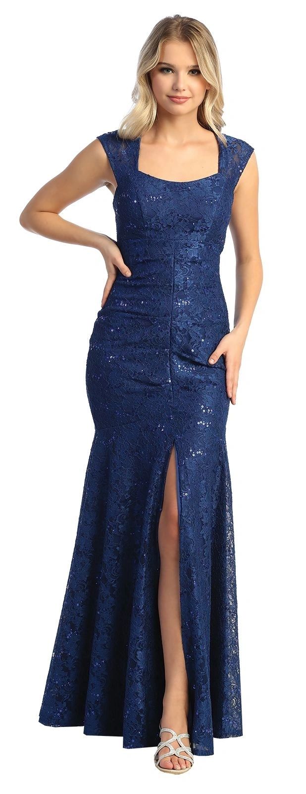 mermaid evening gown