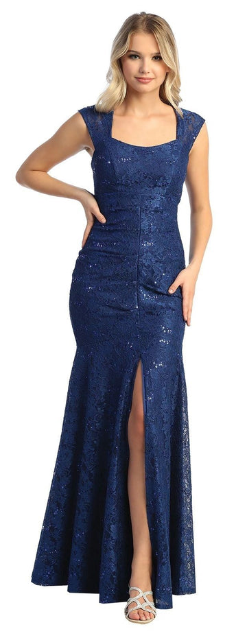 mermaid evening gown